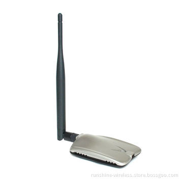 High Power Wi-Fi USB Adapter/Wi-Fi Dongle WLAN Card, 500mV, 54Mbps, 5dBi Antenna